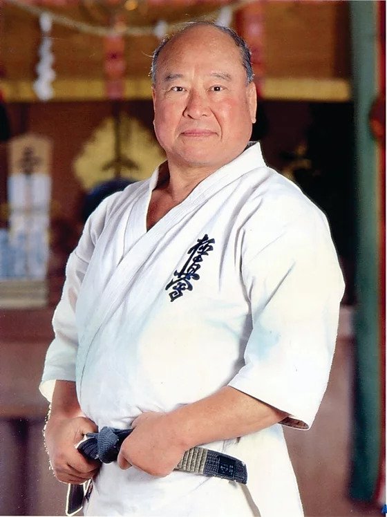 Portrait de Sosai Masutatsu Oyama en karategi